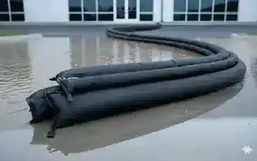 Portable Flood Barrier for Home and Commercial Use