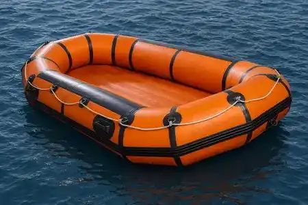 Industrial inflatable boat for environmental response