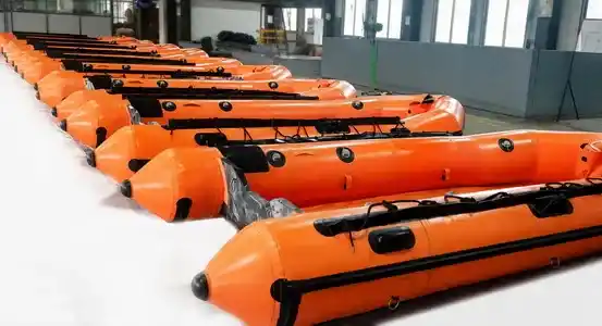 Enviroguard inflatable boat — heavy-duty PVC-coated rescue and marine boat